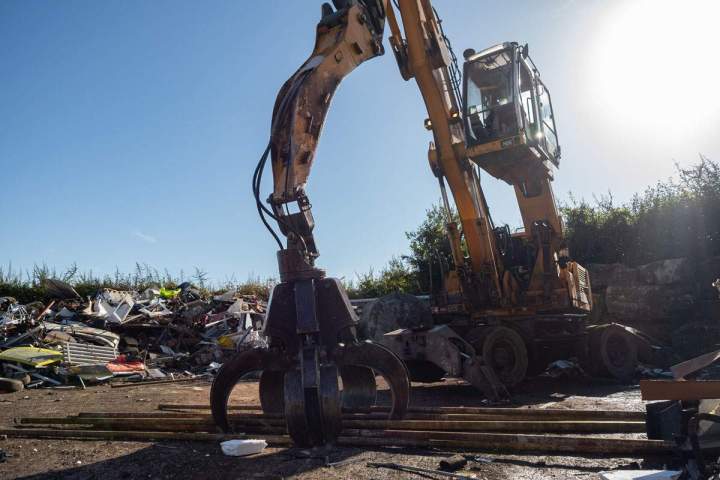 Recyclage de ferrailles